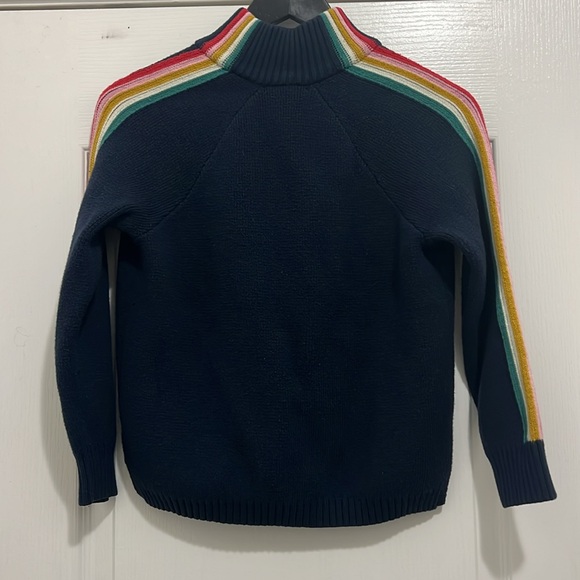 Marine Layer Navy half -zip woman’s sweater XS excellent used condition - Picture 5 of 9